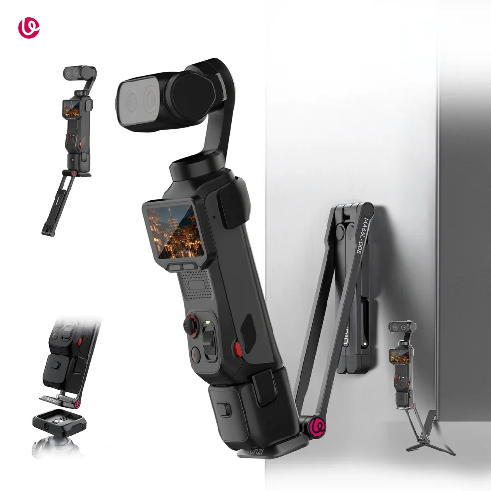 ULANZI MA66L Tripod Từ Tính Đa Năng Cho Insta360 Luna Ultra, Xoay Góc Linh Hoạt Chính Hãng