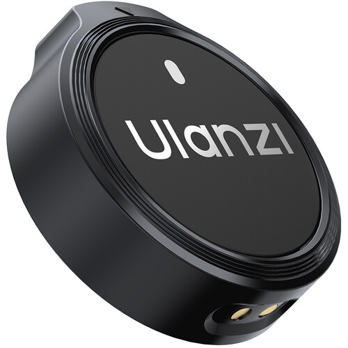 Ulanzi A21 2-Person Wireless Microphone System (2.4 GHz, Lightning, Black & White)