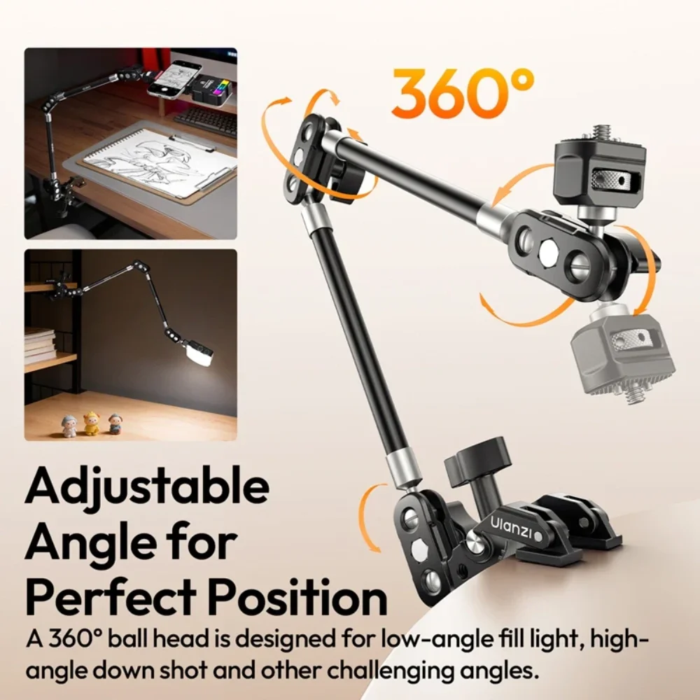 Ulanzi CO78 Super Clamp Magic Arm Kit C083 Chính Hãng