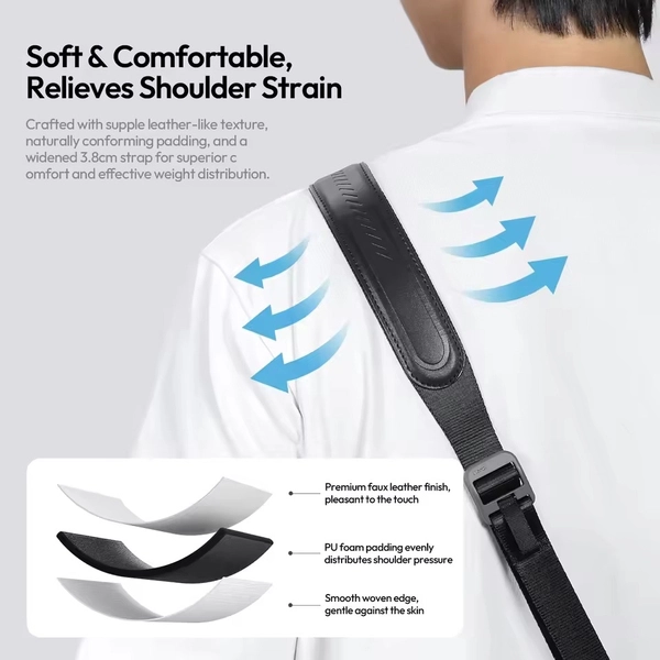 Ulanzi CSS1 U-Snap dây đeo gắn máy ảnh Quick Release tháo lắp nhanh tải trọng 60kg Shoulder Camera Strap Portable