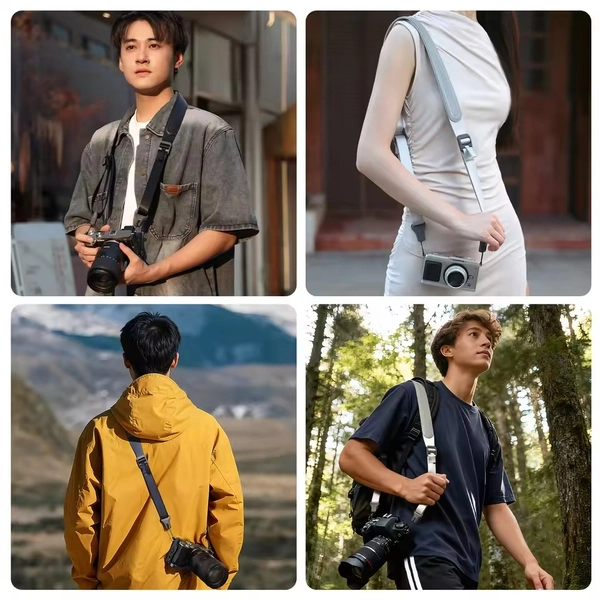Ulanzi CSS1 U-Snap dây đeo gắn máy ảnh Quick Release tháo lắp nhanh tải trọng 60kg Shoulder Camera Strap Portable