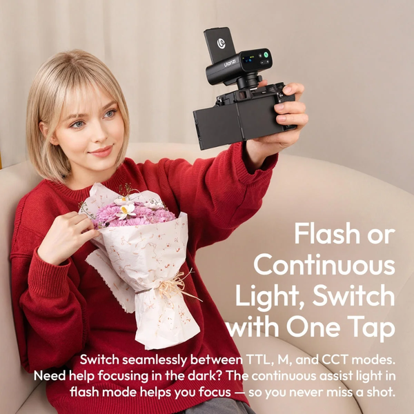 Ulanzi FT16 Đèn flash máy ảnh TTL tương thích với máy ảnh camera S