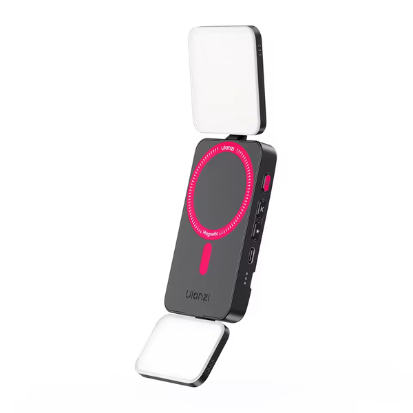 Ulanzi GL01 Đèn mini Dual-Side selfie từ tính công suất 3W dung lượng pin 750mAh chính hãng