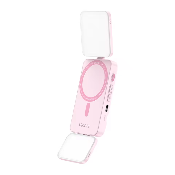 Ulanzi GL01 Đèn mini Dual-Side selfie từ tính công suất 3W dung lượng pin 750mAh chính hãng