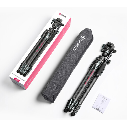Ulanzi JJ06 Chân máy du lịch Travel Tripod Carbon Fiber -Ulanzi JJ06 GlideGo Video Tripod