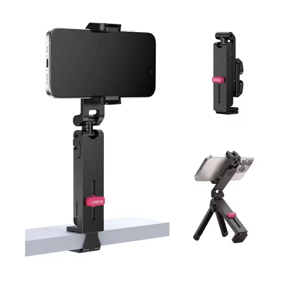 Ulanzi MA89 – Giá đỡ Smartphone Kèm Kẹp 30mm, Dùng Cho Tripod & Gậy Selfie