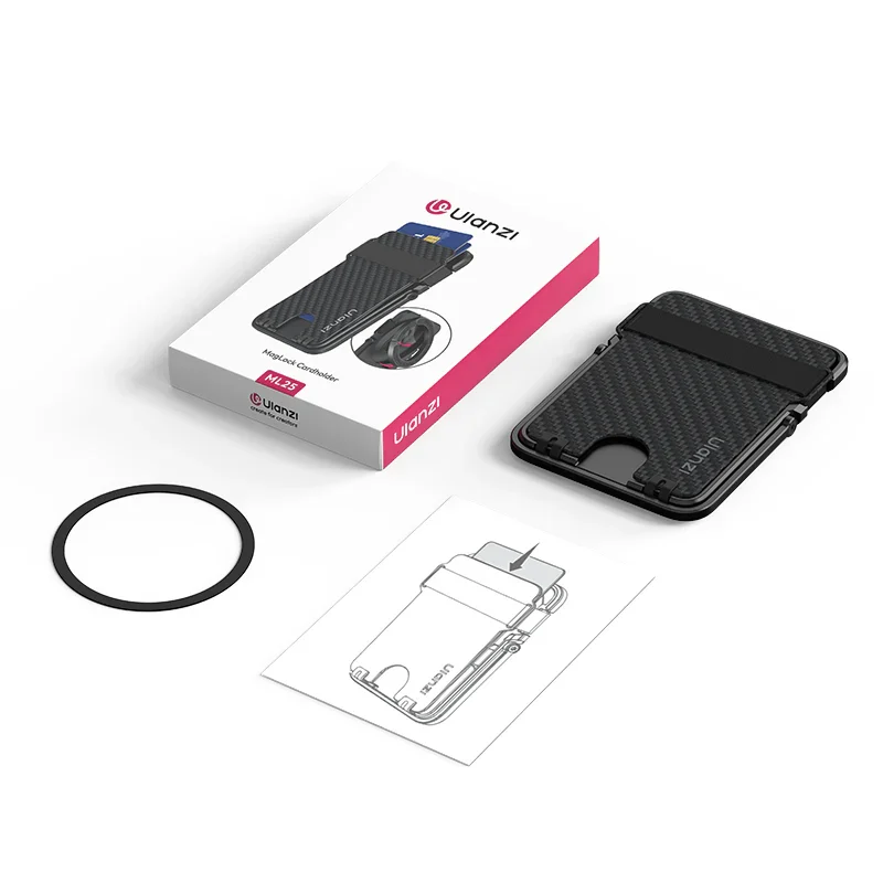 Ulanzi ML25 – Ví Đựng Thẻ MagLock Chống RFID, Hợp Kim Nhôm, Thiết Kế Slim (M095)