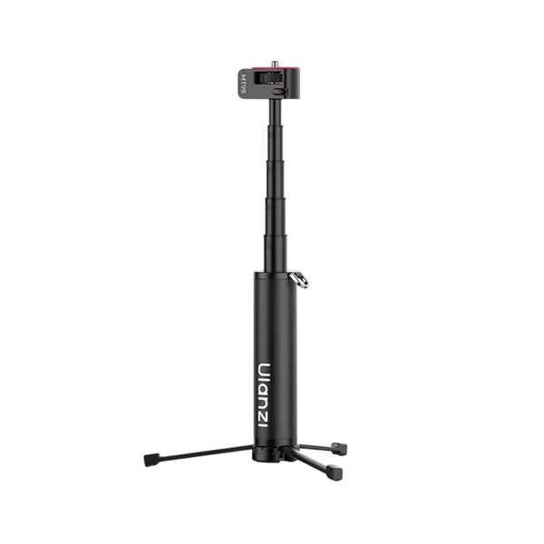 Ulanzi MT98 Gậy selfie cầm tay tàng hình dài 57cm và ngàm 1/4 inch dùng cho Insta360 X5 X4, DJI Action 4 5 6