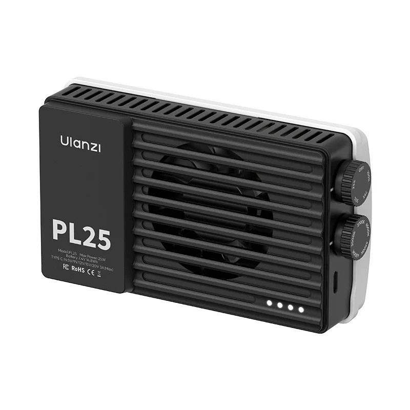 Ulanzi PL25 Đèn LED Cầm Tay Công Suất Cao 25W Bi Color