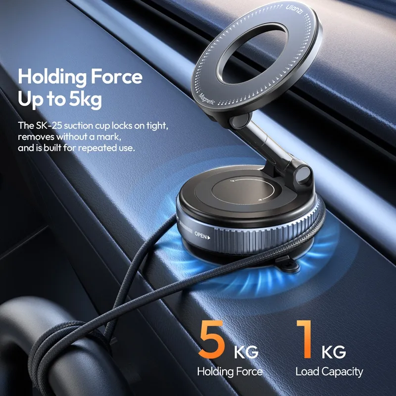 Ulanzi SK-25 – Giá Đỡ Hút Chân Không Từ Tính Đa Năng (S003)