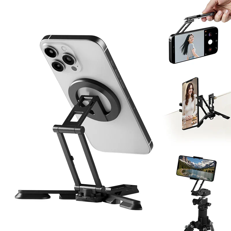 Ulanzi SK29 Ngàm Kẹp Điện Thoại Kiêm Tripod Mini Đa Năng, Chất Liệu Hợp Kim Nhôm Cao Cấp Chính Hãng