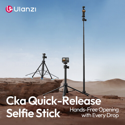Ulanzi TT24 Cka Quick Release 2-in-1 Selfie Stick