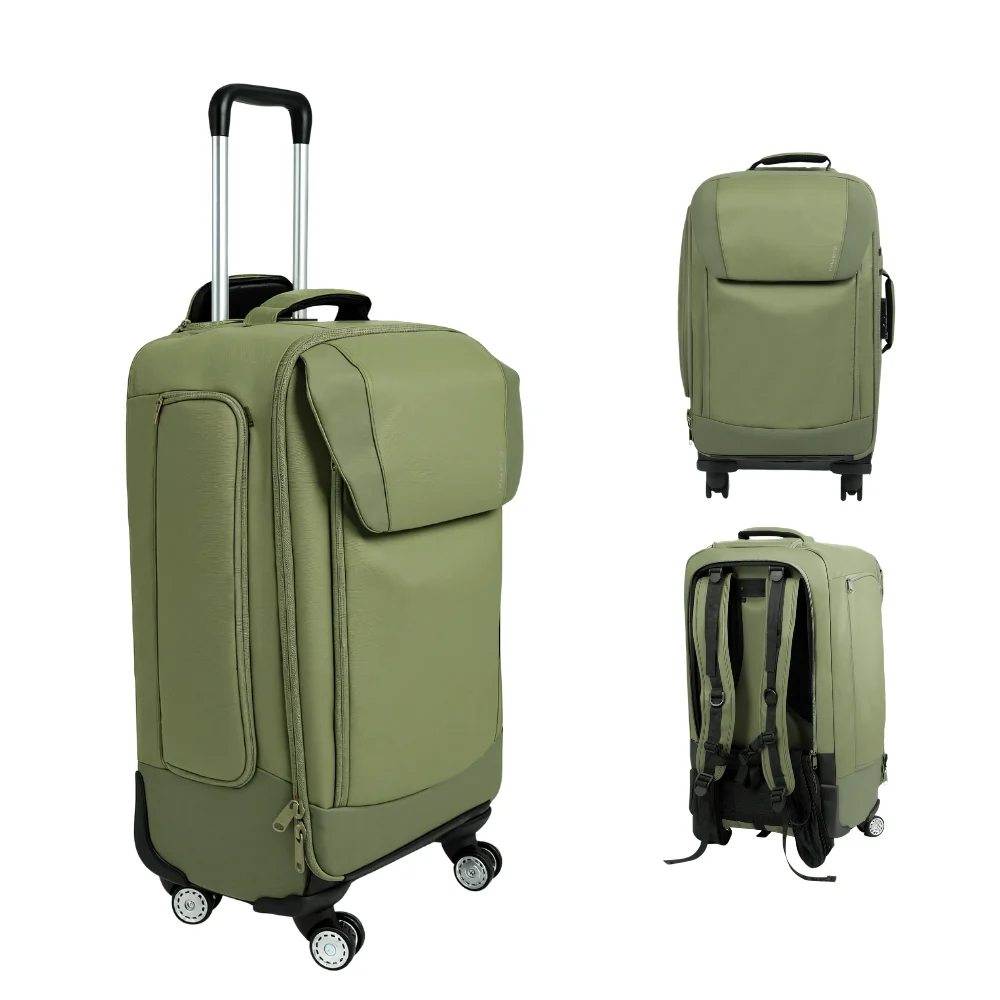 Vali kéo + balo máy ảnh EIRMAI FT10-GR, 44L Chính Hãng
