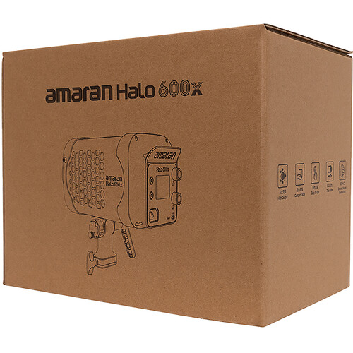 amaran Halo 600x Bi-Color LED Monolight - Đèn led amaran Halo 600W