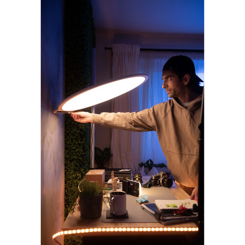 amaran Verge Max BiColor Round LED Light Panel (màu Charcoal)