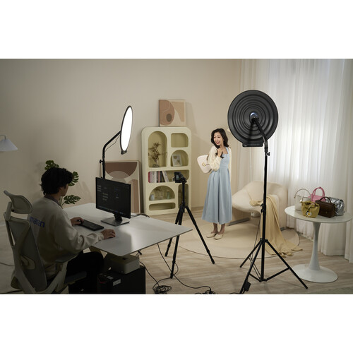 amaran Verge Max BiColor Round LED Light Panel (màu trắng)