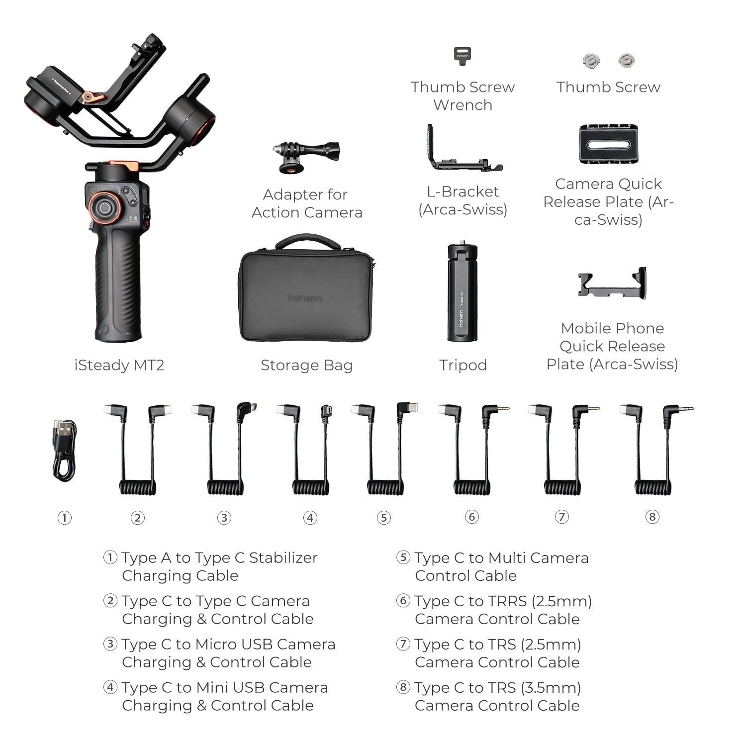iSteady MT2 / MT2 Kit- Gimbal Camera Hohem iSteady MT2