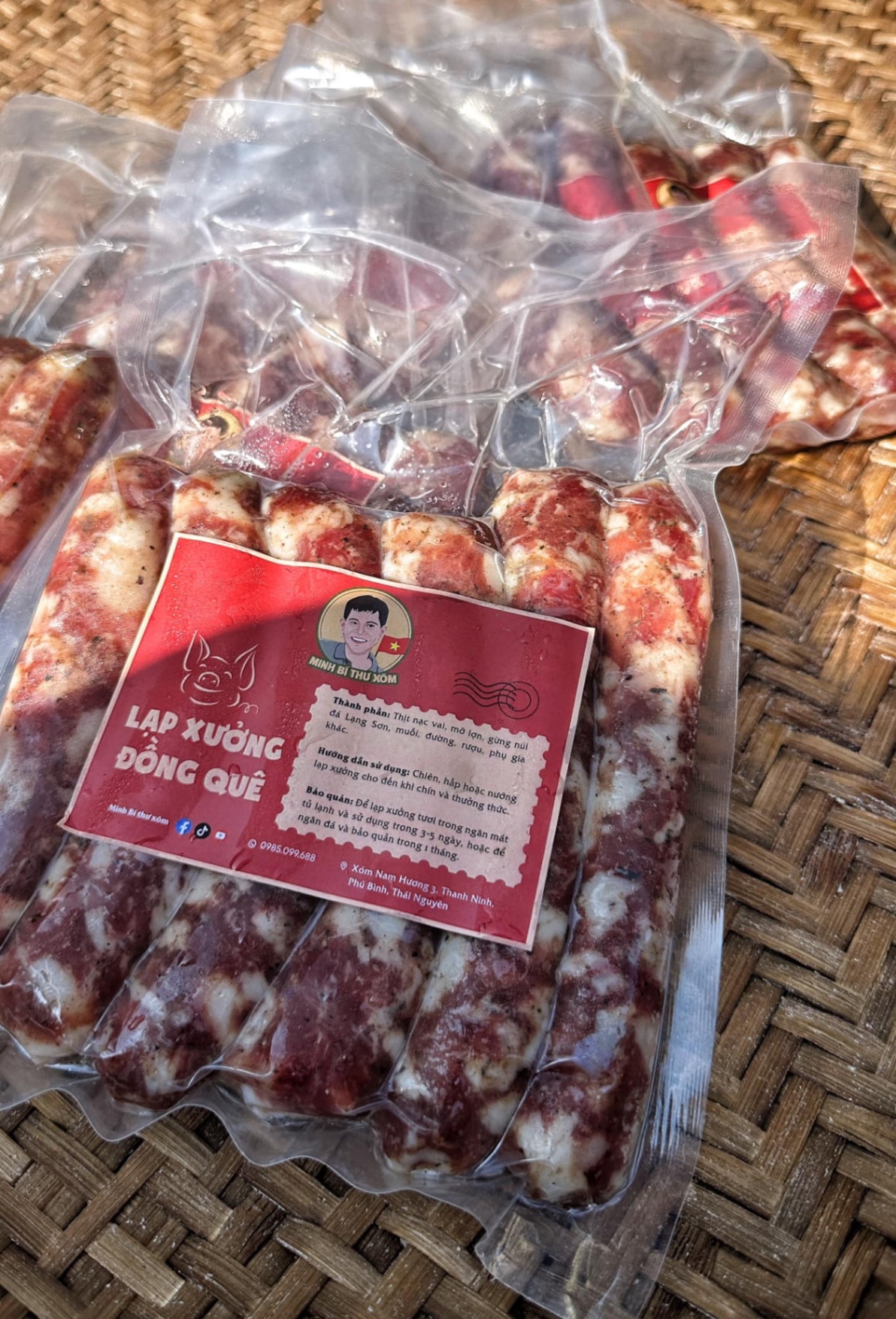 Lạp xưởng đồng quê - 1 kg