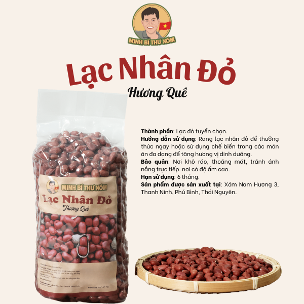 Lạc đỏ hương quê - 1kg