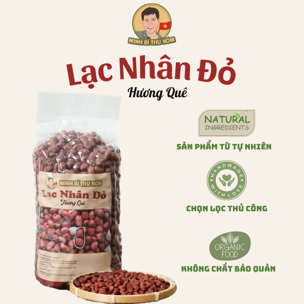 Lạc đỏ hương quê - 1kg