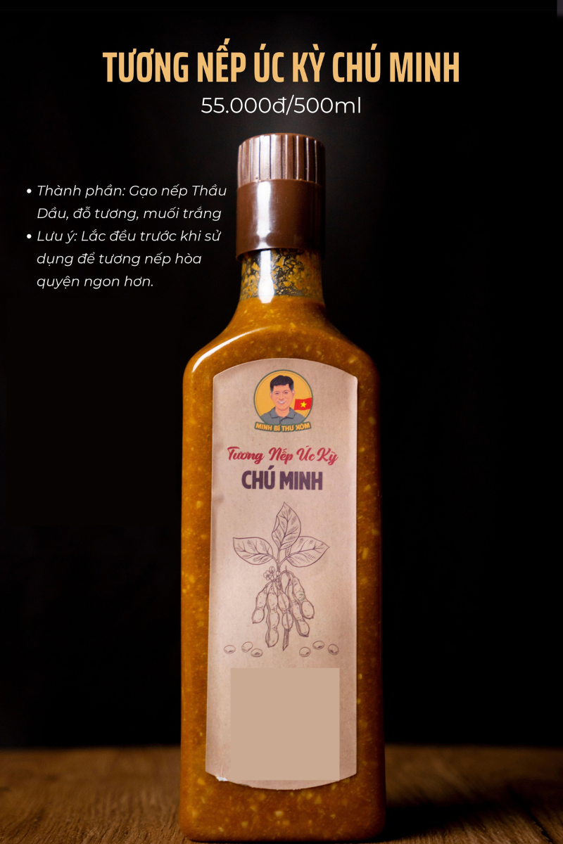 Tương nếp Úc Kỳ - 500ml