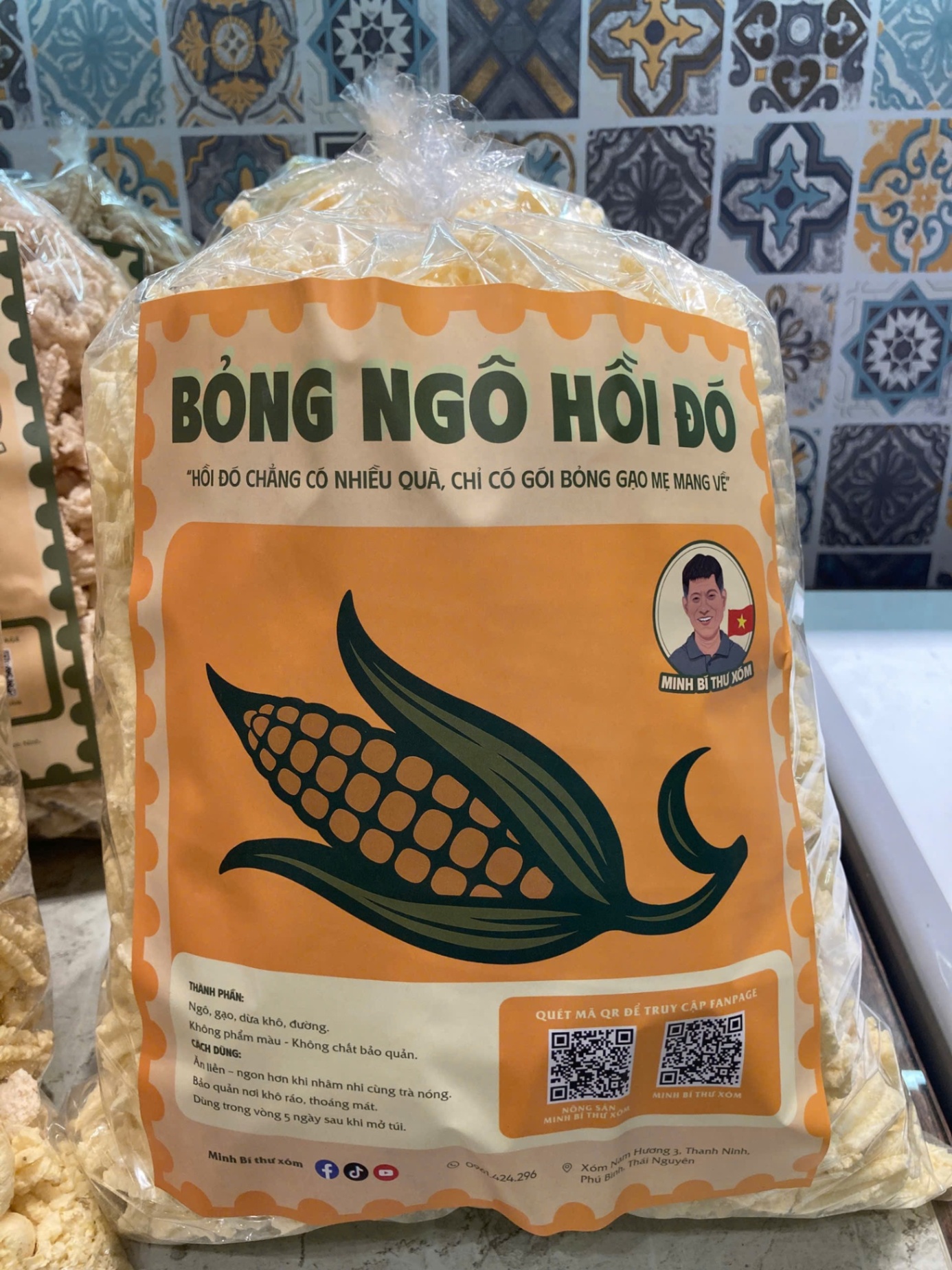 Combo 2 túi bỏng ngô