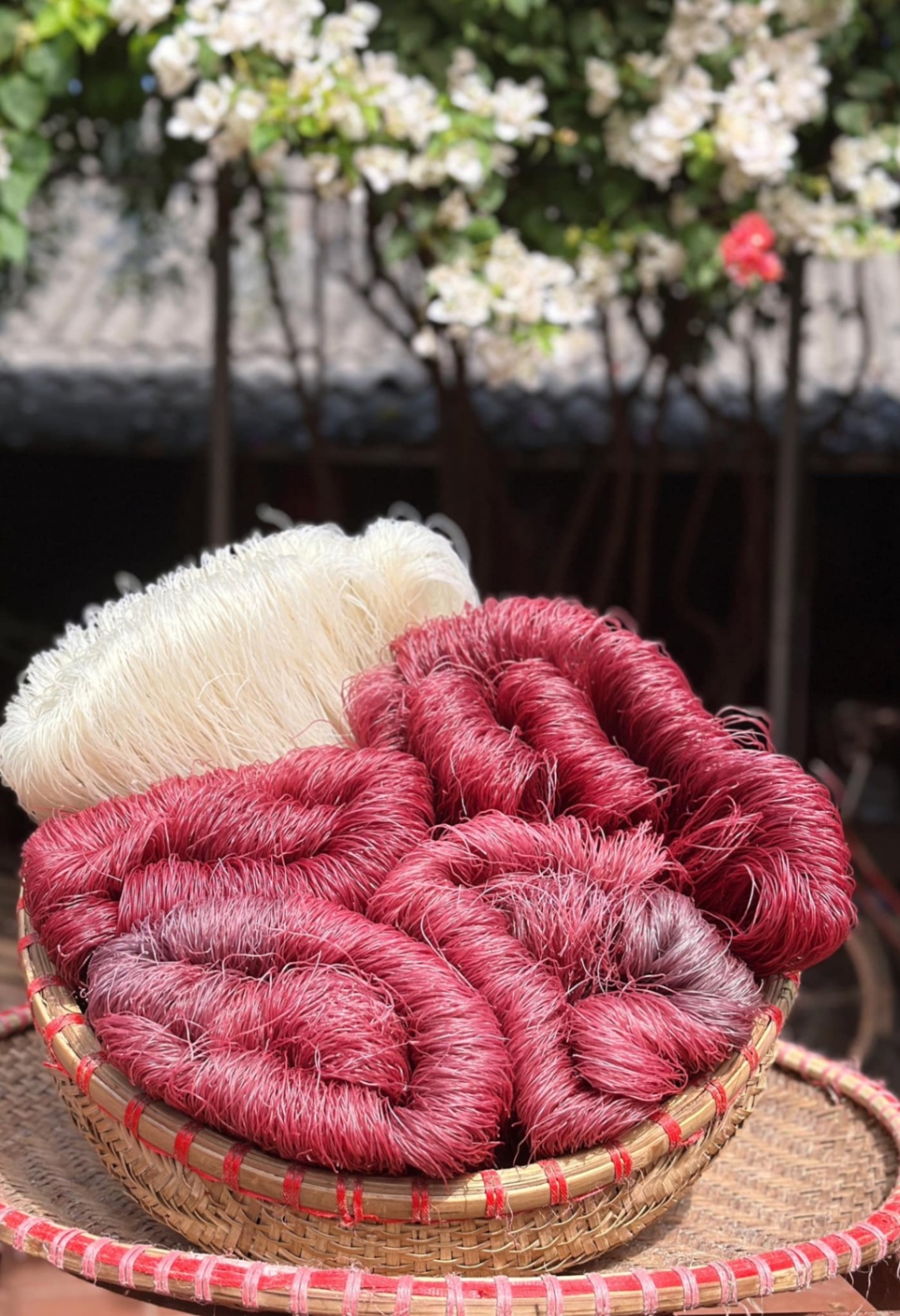 2kg Mỳ Sợi Bún Lá Cẩm