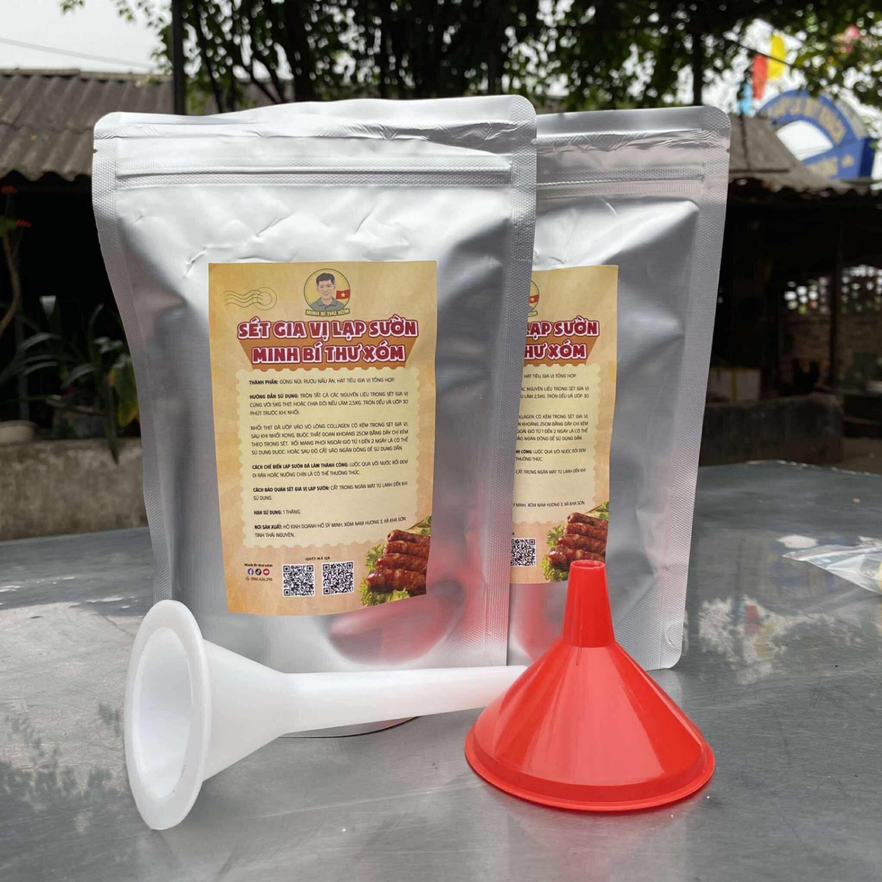 Sét gia vị ướp lạp sườn