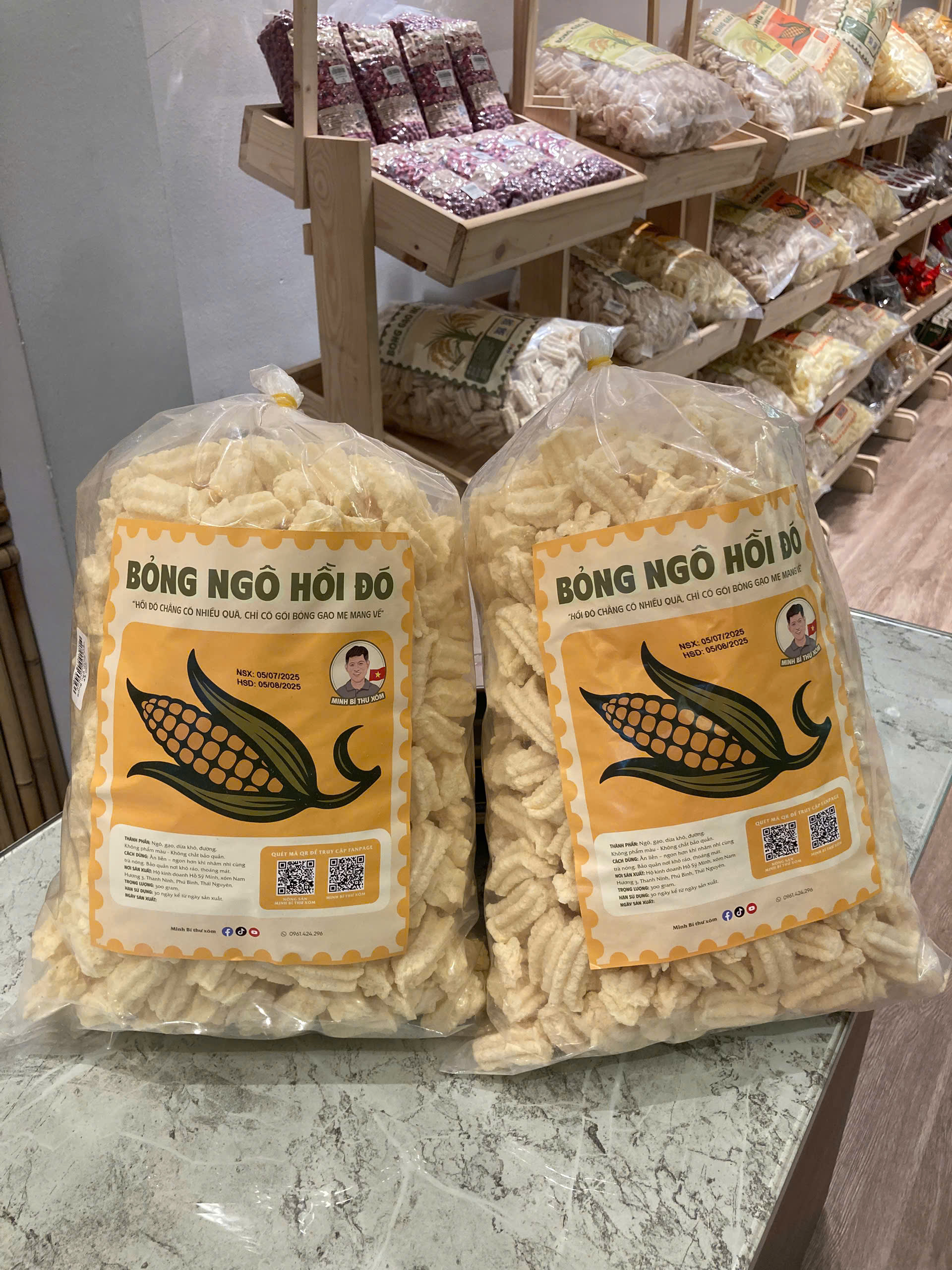 Combo 2 túi bỏng ngô