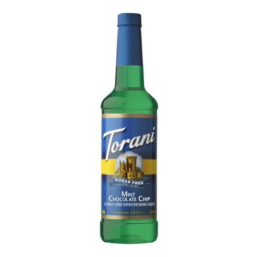 Torani Sugar Free Mint Chocolate Chip Syrup Plastic Bottle by World Market.jpg