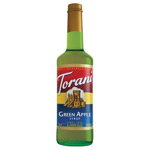 Torani Green Apple Syrup - Bottle (750mL).jpg