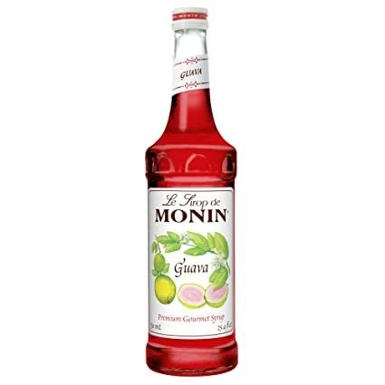 Monin - Guava Syrup, Exotic and Strong Fruity Flavor, Great for Cocktails, Mocktails, and Lemonades, Vegan, Non-GMO, Gluten-Free (750 ml).jpg