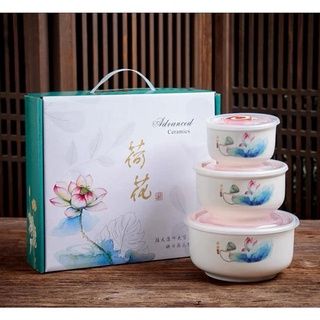 HỘP 3 BÁT THỦY TINH