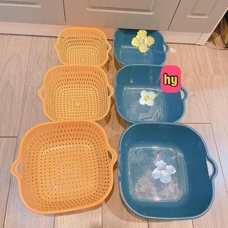 SET RỔ 6 MÓN VUÔNG