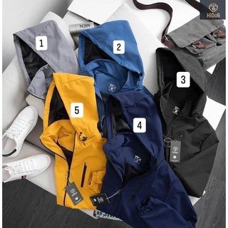 ÁO GIÓ CHỐNG NƯỚC KÈM LƯỚI 2021 - Đen - XXL