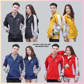 ÁO GIÓ 2 LỚP THE NORTH FACE - Xanh than - M