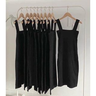 VÁY BODY 2 DÂY BẢN TO - Đen - S