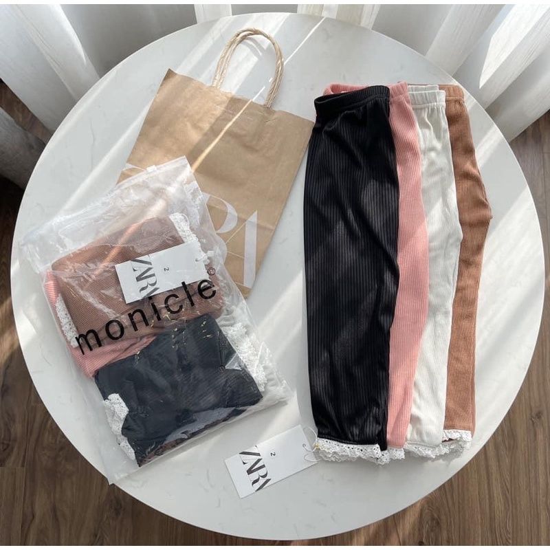 SET 4 QUẦN LEGGING CHO BÉ GÁI - 04