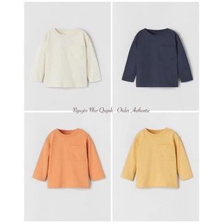 SET 4 ÁO THUN TÚI NGỰC CHO BÉ - Set 2 - 04