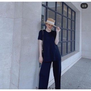 BỘ COTTON ÁO XẺ TÀ