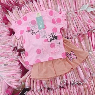SET BỘ MICKEY HỒNG CHẤM BI