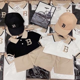 BỘ BÉ TRAI CHỮ B KÈM MŨ