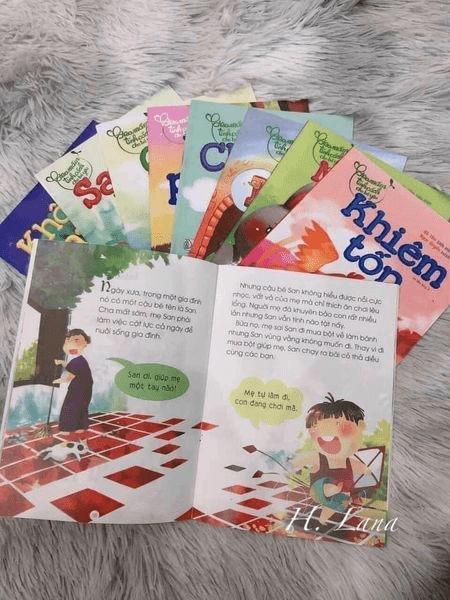 Bộ 9 sách Gieo mầm tính cách cho bé yêu
