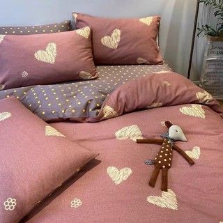 (BS) SET GA CHUN + 2 VỎ GỐI - Chó Gucci
