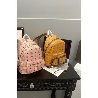 BALO MCM HỒNG-NÂU SIZE LỚN - Nâu