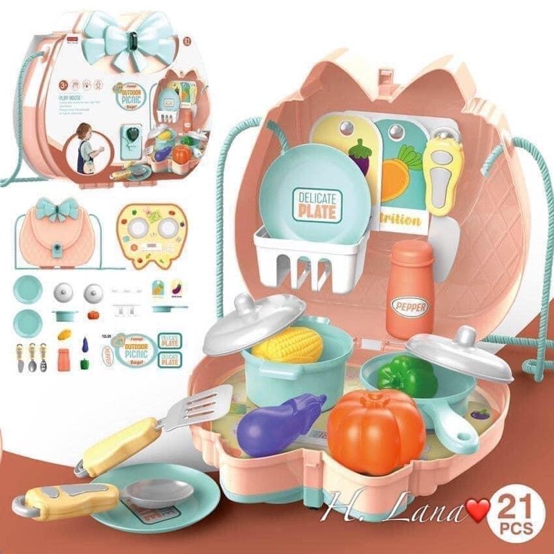 BỘ ĐỒ CHƠI HƯỚNG NGHIỆP CHO BÉ - Cam