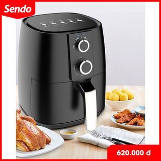 NỒI CHIÊN KHÔNG DẦU 10L - Đen - 10L