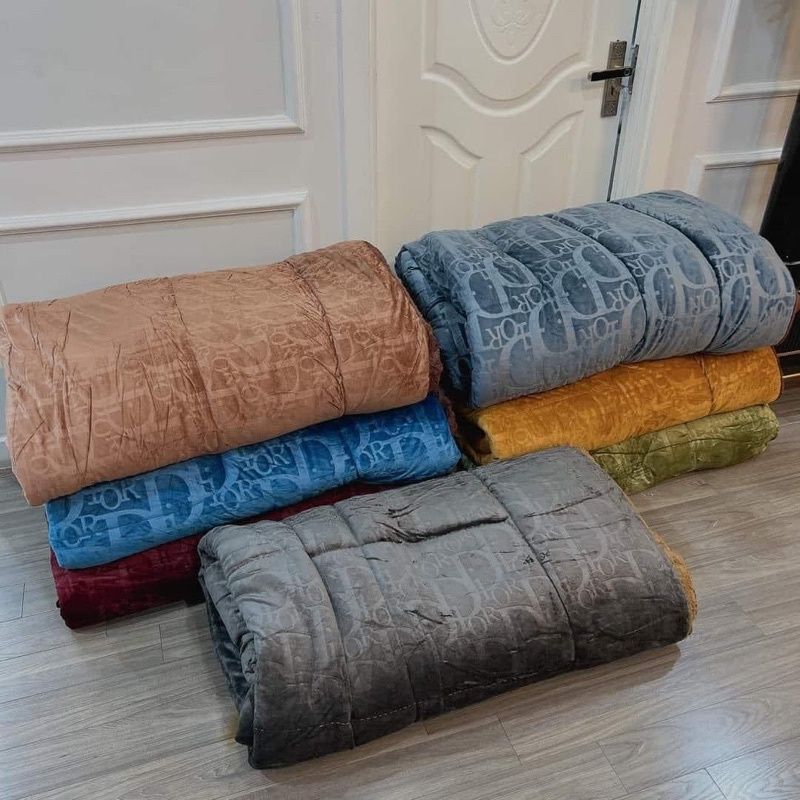 CHĂN LÔNG THỎ THƯƠNG HIỆU FULL 7 MÀU