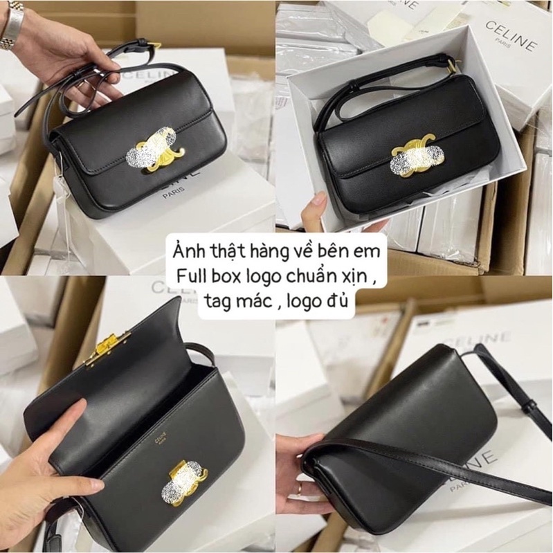TÚI ĐEO VAI CEL…IN*E FULL BOX - Đen