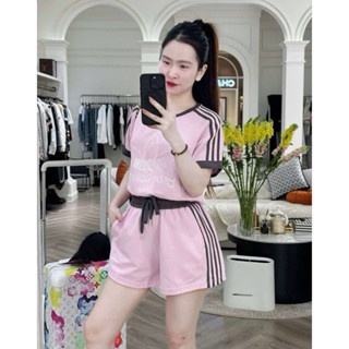 SET BỘ VIỀN CỔ CHỮ BA NEN - Hồng